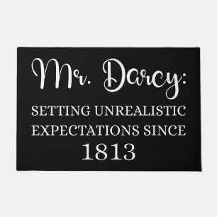 Herr Darcy: Unrealistische Erwartungen seit 1813 I Fußmatte