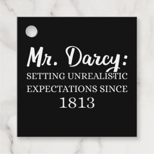 Herr Darcy: Unrealistische Erwartungen seit 1813 I Geschenkanhänger