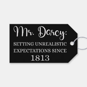 Herr Darcy: Unrealistische Erwartungen seit 1813 I Geschenkanhänger