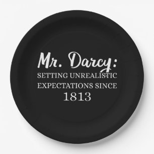 Herr Darcy: Unrealistische Erwartungen seit 1813 I Pappteller