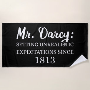Herr Darcy: Unrealistische Erwartungen seit 1813 I Strandtuch