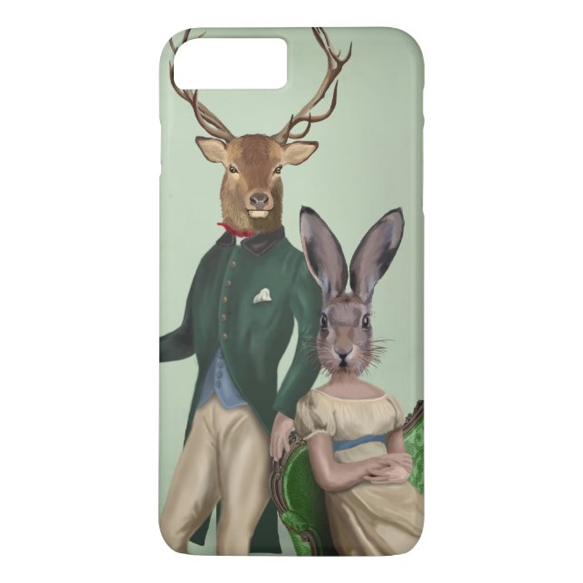 Herr Deer und Frau Rabbit 2 Case-Mate iPhone Hülle (Rückseite)