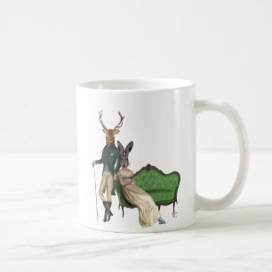 Herr Deer und Frau Rabbit 2 Kaffeetasse
