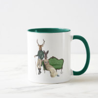 Herr Deer und Frau Rabbit