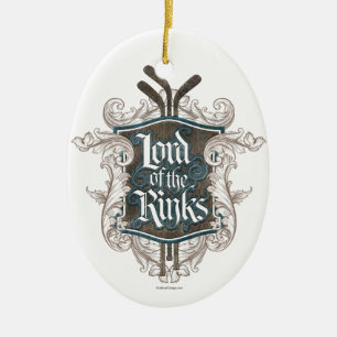 Herr des Rinks (Hockey) Keramikornament