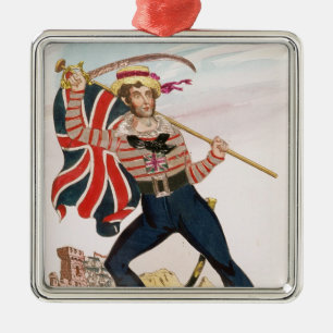 Herr E.F. Saville als 'Gewerkschafts-Jack Silbernes Ornament