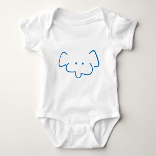 Herr Elephant Baby Strampler