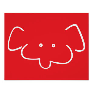 Herr Elephant Poster