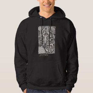 Herr Emptyful, Tintenzeichnung Hoodie
