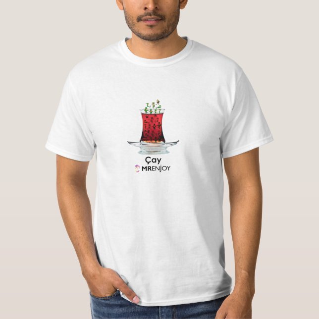 HERR ENJOY. ÇAY T-Shirt (Vorderseite)