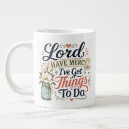 Herr, erbarme dich, Jumbo-Tasse