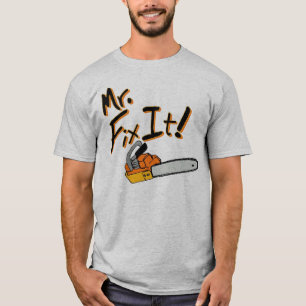 Herr Fix It Chainsaw T-Shirt