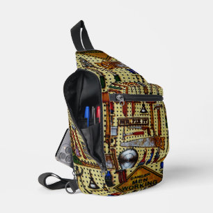 Herr Fix It Handyman Tools Crossbody Bag