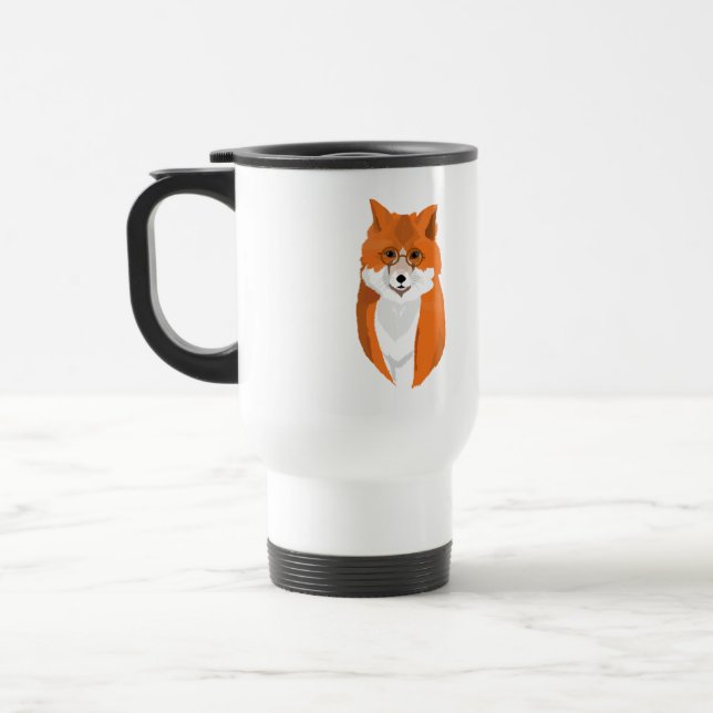 Herr Fox ist der Leser Reisebecher (Links)