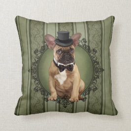 Herr-französische Bulldogge Kissen