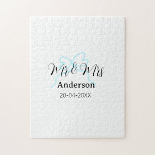 Herr & Frau Familienname Datum Jahr Hochzeit Schle