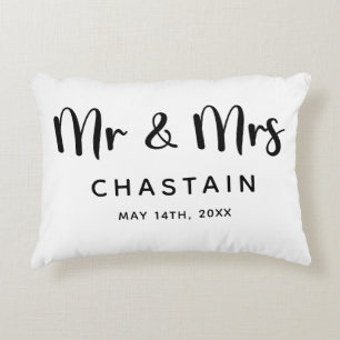 Herr & Frau   Hochzeit Dekokissen