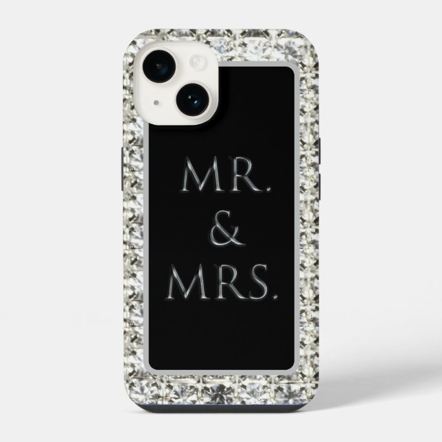 Herr & Frau iPhone 14 Hülle (Rückseite)