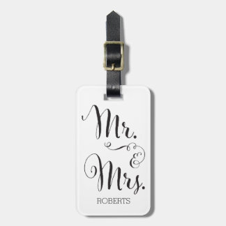 Herr & Frau Luggage Tag Gepäckanhänger