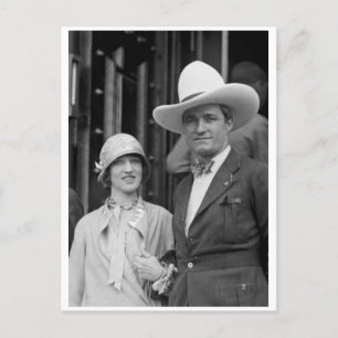 Herr & Frau Tom Mix Postkarte