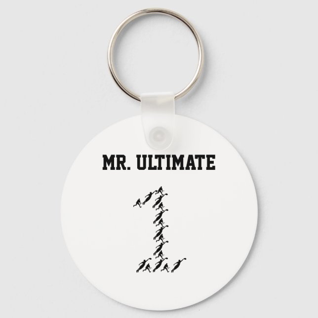 Herr/Frau Ultimate Schlüsselanhänger (Vorderseite)