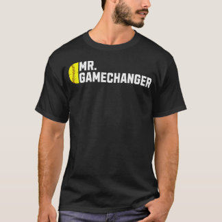 Herr Gamechanger Softball Punktestandhalter T-Shirt