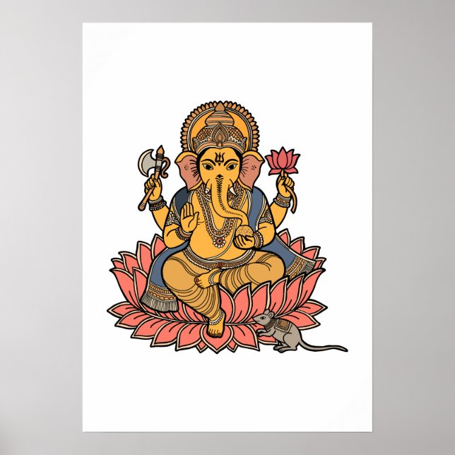 Herr Ganesh Poster (Vorne)