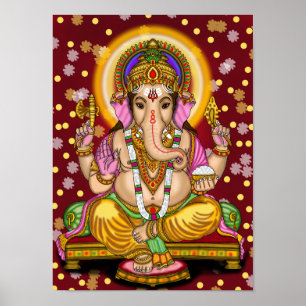 Herr Ganesha Poster