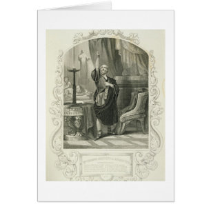 Herr George Bennett als Apemantus, Szene 2 der