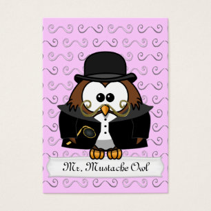 Herr Gold Mustache Owl