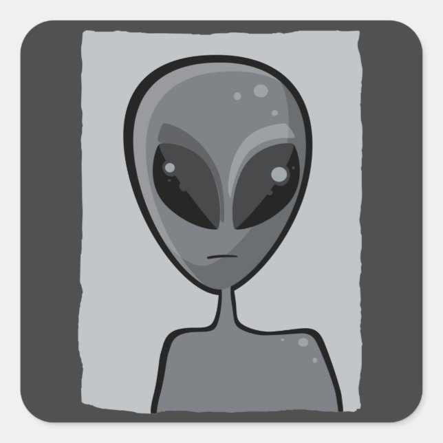 Herr Gray Sticker (Vorderseite)