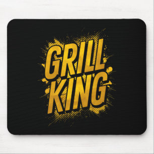Herr Grillkönig Bbq Meister Rauch Dieses Fleisch G Mousepad