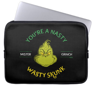 Herr Grinch   Du bist ein garstiger, widerlicher S Laptopschutzhülle