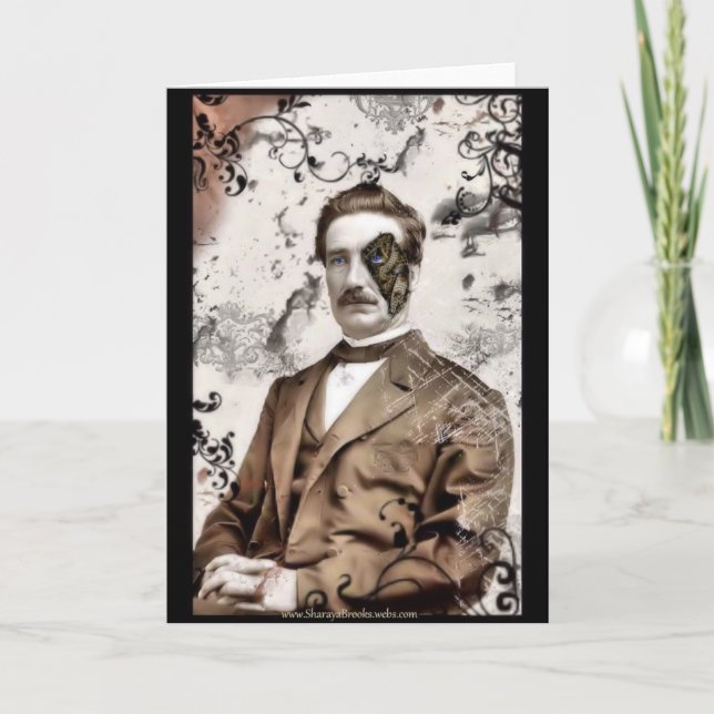 Herr Growlands Replacement Gruß-Karte Karte (Vorderseite)