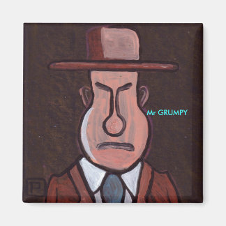 Herr GRUMPY Magnet