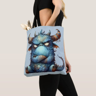 Herr Grumpy Monster Tote Bag Tasche