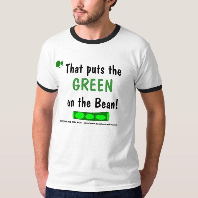 Herr grüne Bohnen T-Shirt (Vorderseite)