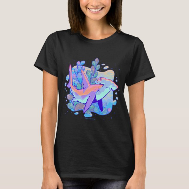 Herr Hammerhai Anatomie T-Shirt (Vorderseite)