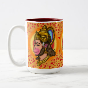 Herr Hanuman Zweifarbige Tasse