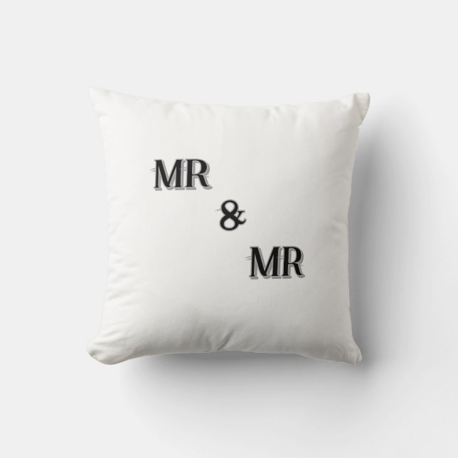Herr & Herr Cushion Kissen (Vorderseite)