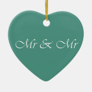 Herr & Herr Typografie Keramikornament