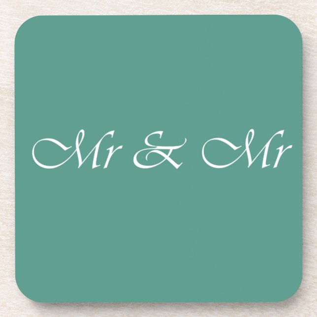 Herr & Herr Typografy Untersetzer (Vorderseite)