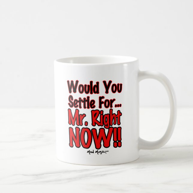 Herr im Augenblick Kaffeetasse (Rechts)