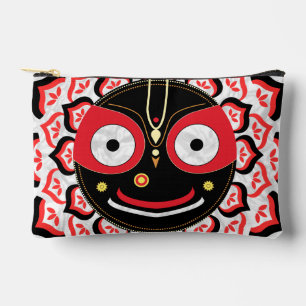 Herr Jagannath Gesicht Chakra Hindu-Gottheit Zubehörtasche