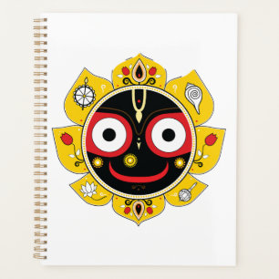 Herr Jagannath Gesicht Hindu-Gottheit Spiritualitä Planer