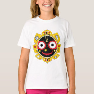 Herr Jagannath Gesicht Hindu-Gottheit Spiritualitä T-Shirt