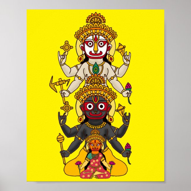 Herr Jagannath  Poster (Vorne)
