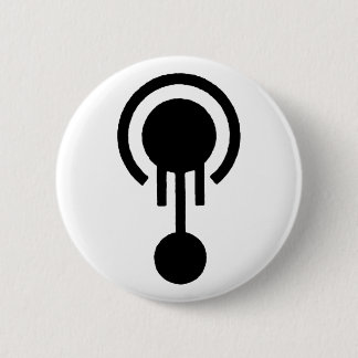 Herr Jellyfish Crop Circle Logo Button