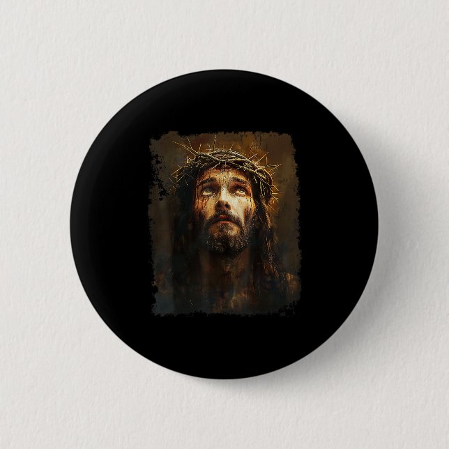 Herr Jesus Christus Button (Vorderseite)