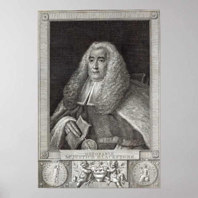 Herr Justice Blackstone Poster (Vorne)